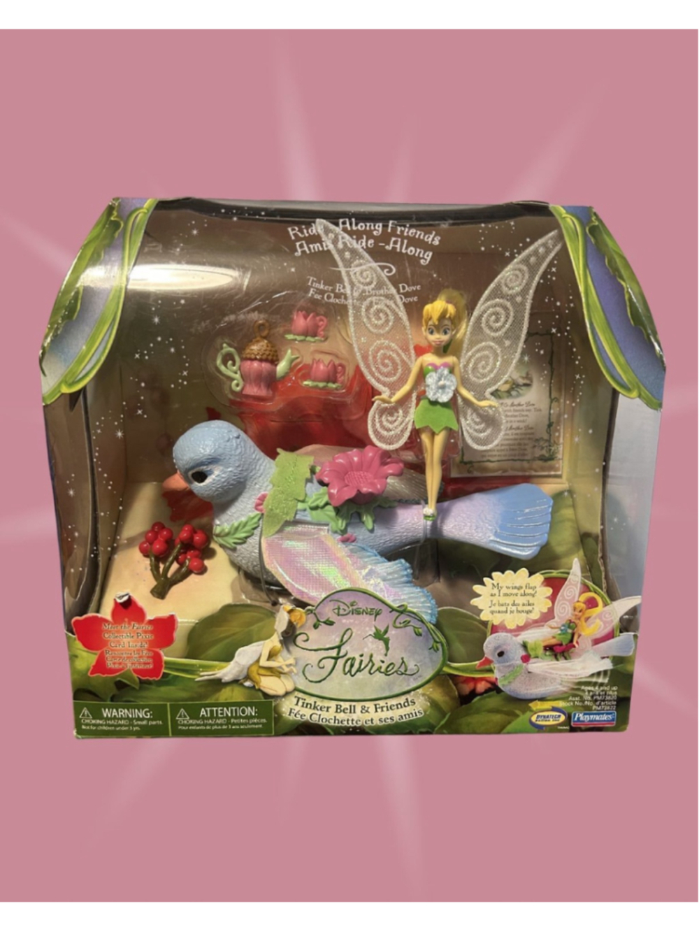 2006 Disney Fairies "Ride-Along Friends" playset